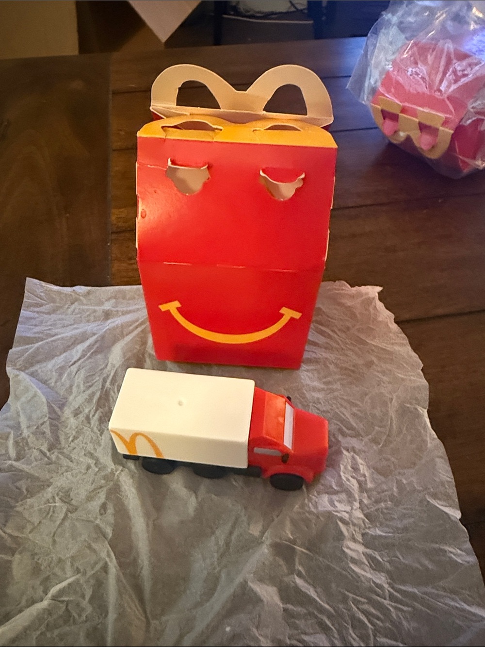 Lil McDonald's toy Happy Meal Truck Toy - Kids Play Vehicle